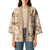 Aloha Hawaii Paniolo Khaki Palaka Kimono Coastal Rodeo - Polynesian Pride