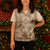 Aloha Hawaii Paniolo Khaki Palaka Christmas Knitted V-Neck Vest Coastal Rodeo - Polynesian Pride