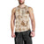 Aloha Hawaii Paniolo Khaki Palaka Men Tank Top Coastal Rodeo - Polynesian Pride
