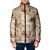 Aloha Hawaii Paniolo Khaki Palaka Padded Jacket Coastal Rodeo - Polynesian Pride