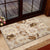 Aloha Hawaii Paniolo Khaki Palaka Rubber Doormat Coastal Rodeo - Polynesian Pride