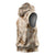 Aloha Hawaii Paniolo Khaki Palaka Sleeveless Hoodie Coastal Rodeo - Polynesian Pride