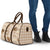 Aloha Hawaii Paniolo Khaki Palaka Travel Bag Coastal Rodeo - Polynesian Pride