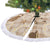 Aloha Hawaii Paniolo Khaki Palaka Tree Skirt Coastal Rodeo - Polynesian Pride