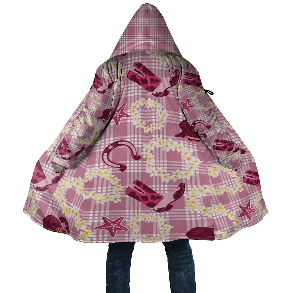 Aloha Hawaii Paniolo Lokelani Rose Palaka Cloak Coastal Rodeo - Polynesian Pride