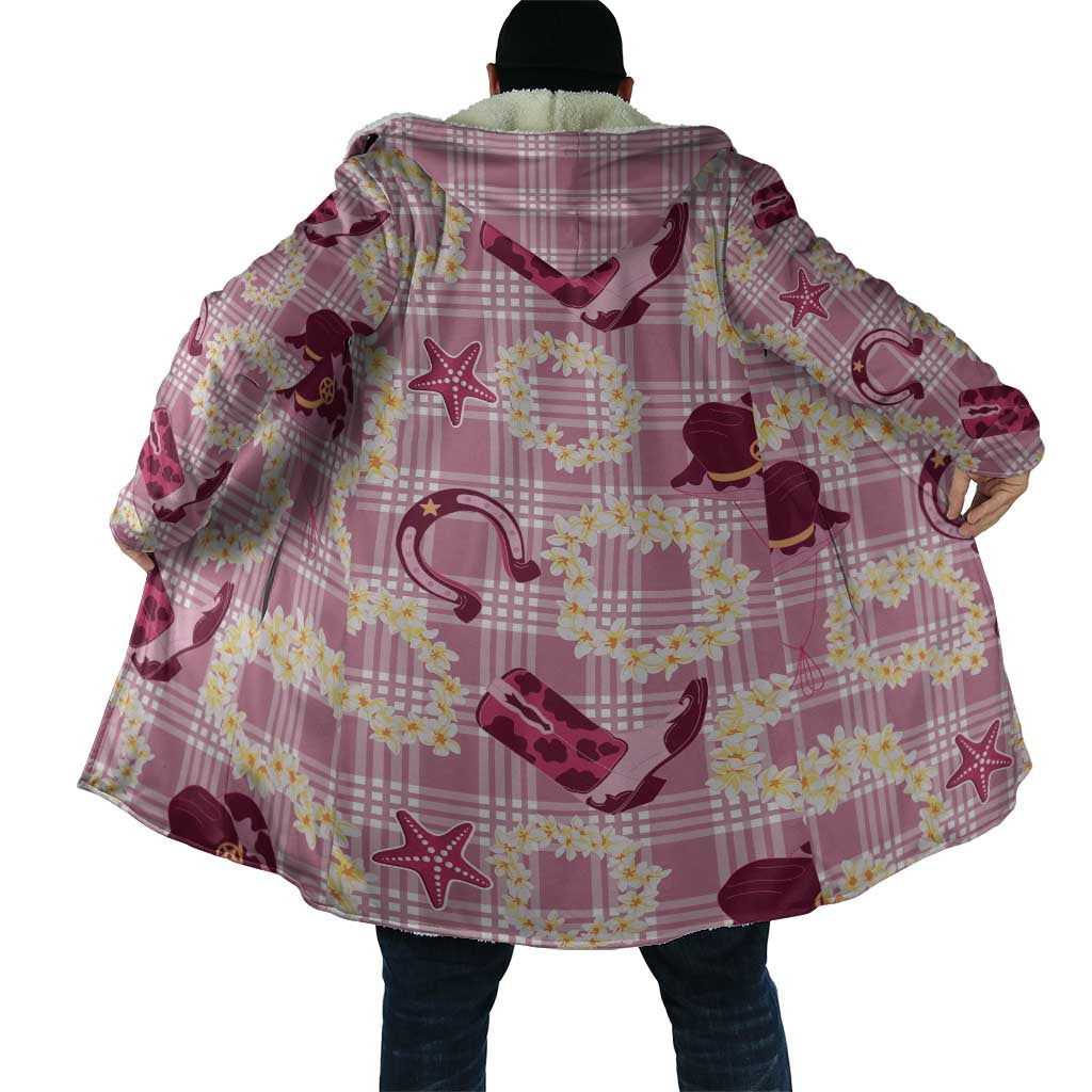 Aloha Hawaii Paniolo Lokelani Rose Palaka Cloak Coastal Rodeo - Polynesian Pride