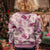 Aloha Hawaii Paniolo Lokelani Rose Palaka Kid Ugly Christmas Sweater Coastal Rodeo - Polynesian Pride