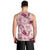 Aloha Hawaii Paniolo Lokelani Rose Palaka Men Tank Top Coastal Rodeo - Polynesian Pride