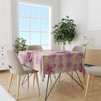 Aloha Hawaii Paniolo Lokelani Rose Palaka Tablecloth Coastal Rodeo - Polynesian Pride