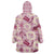 Aloha Hawaii Paniolo Lokelani Rose Palaka Wearable Blanket Hoodie Coastal Rodeo - Polynesian Pride