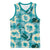 Aloha Hawaii Paniolo Teal Palaka Basketball Jersey Coastal Rodeo - Polynesian Pride
