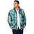 Aloha Hawaii Paniolo Teal Palaka Padded Jacket Coastal Rodeo - Polynesian Pride