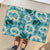 Aloha Hawaii Paniolo Teal Palaka Rubber Doormat Coastal Rodeo - Polynesian Pride