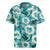 Aloha Hawaii Paniolo Teal Palaka Rugby Jersey Coastal Rodeo - Polynesian Pride