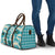 Aloha Hawaii Paniolo Teal Palaka Travel Bag Coastal Rodeo - Polynesian Pride