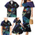 Polynesian Cancers Awareness Family Matching Mermaid Dress and Hawaiian Shirt Hummingbird - Fly High Until We Meet Again