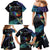 Polynesian Cancers Awareness Family Matching Mermaid Dress and Hawaiian Shirt Hummingbird - Fly High Until We Meet Again