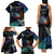 Polynesian Cancers Awareness Family Matching Tank Maxi Dress and Hawaiian Shirt Hummingbird - Fly High Until We Meet Again