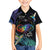Polynesian Cancers Awareness Kid Hawaiian Shirt Hummingbird - Fly High Until We Meet Again