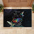 Polynesian Cancers Awareness Rubber Doormat Hummingbird - Fly High Until We Meet Again