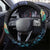 Polynesian Cancers Awareness Steering Wheel Cover Hummingbird - Fly High Until We Meet Again