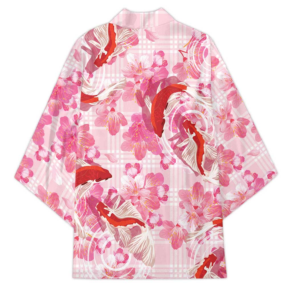 Pink Palaka Hawaii Aloha Kimono Koi Pond Mix Sakura - Polynesian Pride