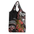 Hawaii Valentine Grocery Bag Plumeria Aloha Wau Ia Oe