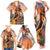 Hawaii Women's Day Tribal Family Matching Tank Maxi Dress and Hawaiian Shirt Pele Honua Mea