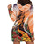 Hawaii Women's Day Tribal Hoodie Dress Pele Honua Mea