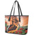 Hawaii Women's Day Tribal Leather Tote Bag Pele Honua Mea