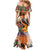 Hawaii Women's Day Tribal Mermaid Dress Pele Honua Mea