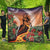 Hawaii Women's Day Tribal Quilt Pele Honua Mea