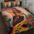 Hawaii Women's Day Tribal Quilt Bed Set Pele Honua Mea