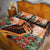 Hawaii Women's Day Tribal Quilt Bed Set Pele Honua Mea