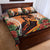 Hawaii Women's Day Tribal Quilt Bed Set Pele Honua Mea