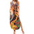 Hawaii Women's Day Tribal Summer Maxi Dress Pele Honua Mea