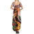 Hawaii Women's Day Tribal Summer Maxi Dress Pele Honua Mea