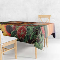 Hawaii Women's Day Tribal Tablecloth Pele Honua Mea LT7 - Polynesian Pride