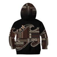 Samoa Siapo Mamanu Kid Hoodie Waves Motifs