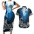 World Ocean Day Pasifika Couples Matching Short Sleeve Bodycon Dress and Hawaiian Shirt Awaken New Depths