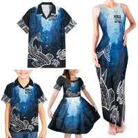 World Ocean Day Pasifika Family Matching Tank Maxi Dress and Hawaiian Shirt Awaken New Depths