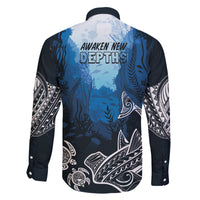 World Ocean Day Pasifika Family Matching Tank Maxi Dress and Hawaiian Shirt Awaken New Depths