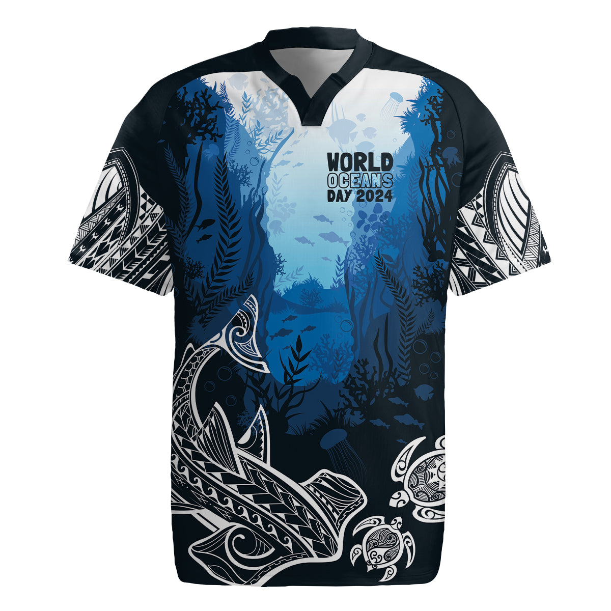 World Ocean Day Pasifika Rugby Jersey Awaken New Depths