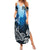 World Ocean Day Pasifika Summer Maxi Dress Awaken New Depths