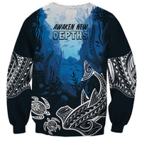 World Ocean Day Pasifika Sweatshirt Awaken New Depths