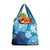 Hawaii World Ocean Day Grocery Bag Kakau Turtles