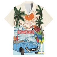 Summer Holiday It's 5 o'clock Somewhere Vintage Hawaii Hawaiian Shirt