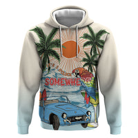 Summer Holiday It's 5 o'clock Somewhere Vintage Hawaii Hoodie