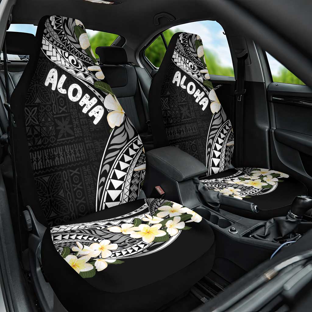 Aloha Hawaii Festive Car Seat Cover Frangipani Lace Classic