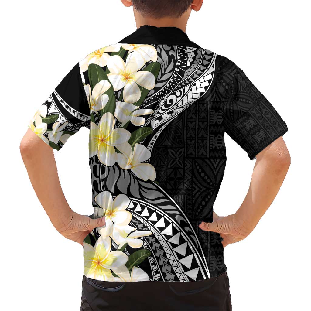 Aloha Hawaii Festive Kid Hawaiian Shirt Frangipani Lace Classic